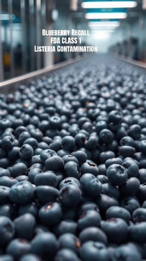 Recall Nation. Massive Blueberry Recall. FDA Class 1. Listeria Contamination. Product Recall Food Product Recall. Food contamination recall. Product safety consumer safety corporate accountability. #foodsafety #lfoodrecall #knowwhatyoueat #foodcontamination #ProductRecall