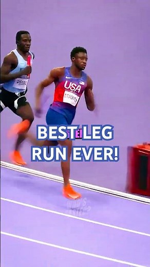 USA'S BEST LEG EVER RAN 😱🇺🇸🔥