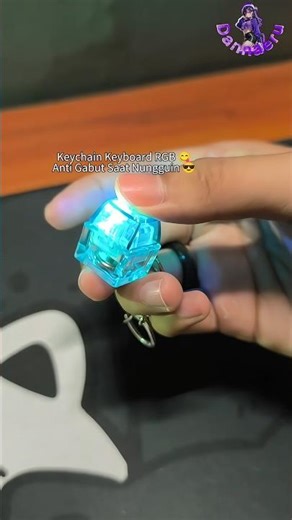 Keychain Keyboard RGB 😋 #keychain #gantungankunci #keyboard #fyp