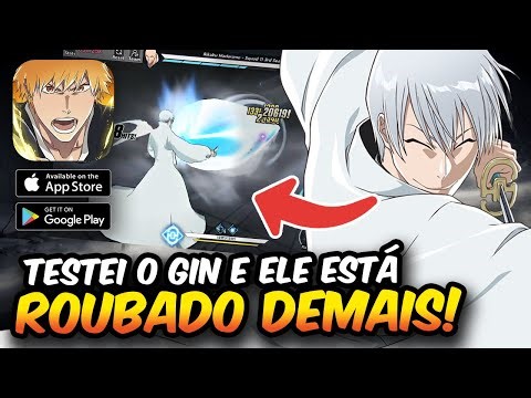 TESTEI O GIN ICHIMARU E ELE TA MUITO ROUBADO DEMAIS! - BLEACH Soul Resonance