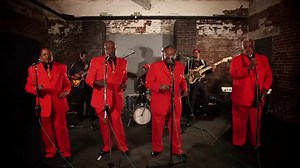 The Vibrations were actually the first artists to sing about Sloopy in their 1964 rhythm and blues song “My Girl Sloopy.” Carl Fisher, on the right, was the lead singer then and performs it here, 50 years later, with his group The Legendary Vibrations in Los Angeles. How does he feel about younger Buckeyes embracing the rock ’n’ roll version of the song? “I just hope they keep the music alive, you know, and remember the old-school people that did it. I hope they enjoy it. Just the fact that they