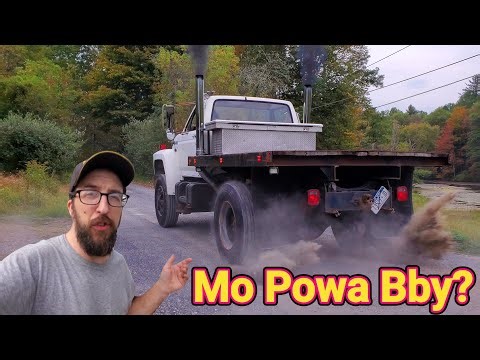 How "Fast" is a Classic Medium Duty Truck with CAT V8 Diesel. 1/4 Mile Testing Maxed-Out Stock 3208T