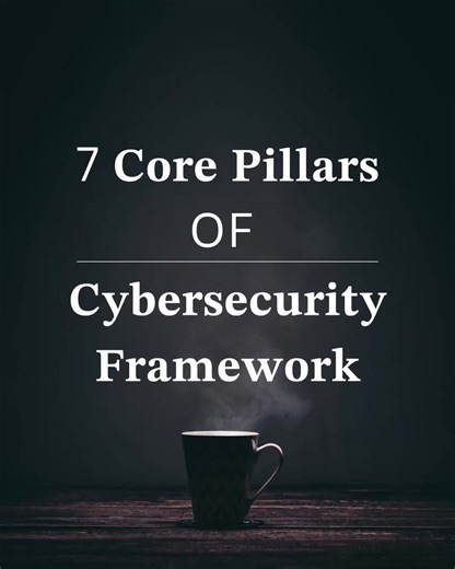 7 Core Pillars of Cybersecurity #CyberSecurityCareers #CyberSkills #CyberFundamentals #CyberJobs #CyberSecurity