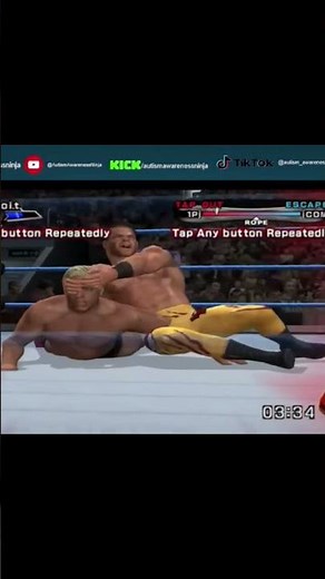 Chris Benoit makes Ric Flair tap out to the Crippler Crossface! #wwe #retrowwe #retrowrestling