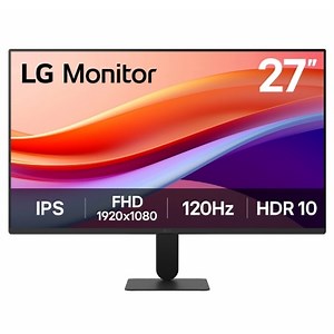 LG 27-inch IPS Full HD 120Hz monitor with 4-side virtually borderless design, sRGB 99% (Typ.), HDR 10, 1ms MBR - 27U411A-B | LG Indonesia