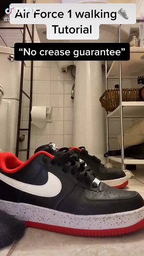 How to Prevent Creases on Nike AF1 Shoes: Tutorial