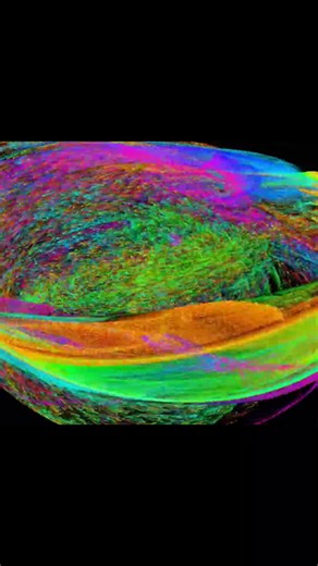 1000000 pendulum insanity, 3d #space #physicsdemonstration #beautiful #physicssimulation #pendulum