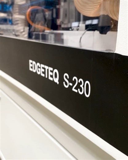 Homag India Pvt Ltd on Instagram: "Meet the EDGETEQ S 230 – designed to bring consistency, precision, and efficiency to your edge banding process. This machine is built for manufacturers who need reliable performance for both short-run customization and continuous production. From thin edges to thicker materials, it ensures precise finishing and a clean glue joint every time. ✔️Accurate edge application with stable pressure and controlled glue flow ✔️Supports multiple edge materials and thicknes