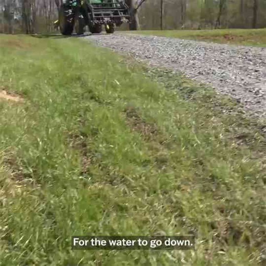 How To Properly Ditch Your Driveway To Stop Washing!