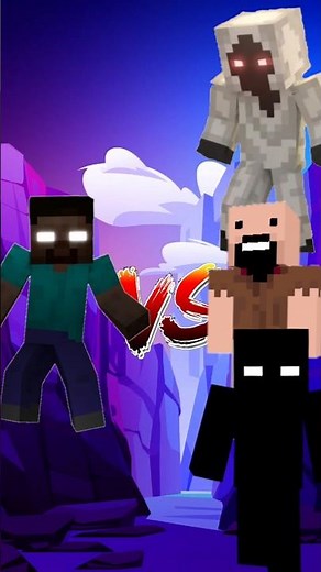 Herobrine Vs Entity 303 and Null #minecraft