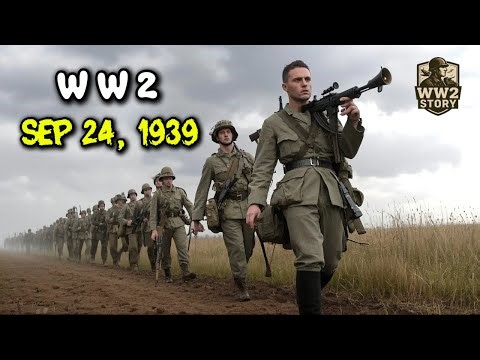 September 24, 1939 – The Day WWII Expanded Beyond Poland | WW2 Documentary