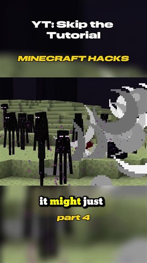 🌎MINECRAFT HACKS🌎 YT: Skip the Tutorial Part:4