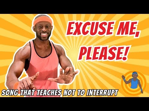 ​Excuse Me, Please! | Manners Song for Kids on Waiting and Not Interrupting | Hey! It’s Mr. J