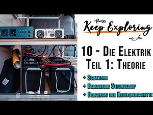 10 ‖ Alles zur Elektrik ⚡ Teil 1: Die Theorie - DIY Campervan Selbstausbau
