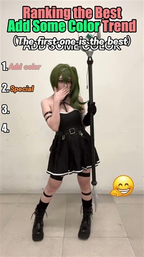 Ranking the Best Add Some Color Trend #trend #reels #reelschallenge