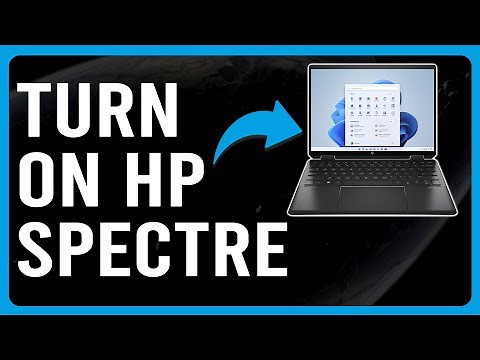 How To Turn On HP Spectre (How To Power On HP Spectre)