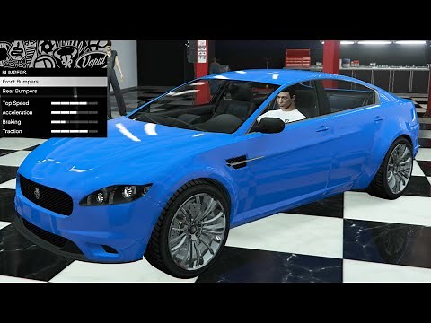 GTA 5 - OG Vehicle Customization - Ocelot Jackal (Jaguar XF)