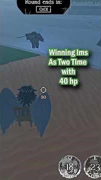 Winning As 40 hp Two Time in LMS #forsaken #twotime #roblox