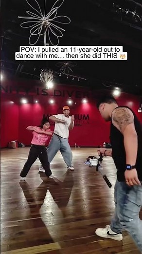 I pulled her out for one more dance after class… then THIS happened 🤯🔥