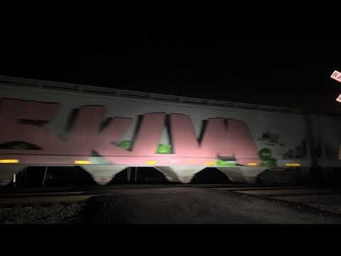 CSX 5120 Leads Long CSX M410-03 NB Manifest Train Thru Java SC Mid DPU