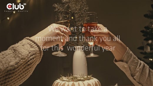 As the year comes to a close, the Club 3D team wants to take a moment...