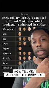 Every Country the U.S. Attacked Since 2000 (By President) | USA IRAN WAR