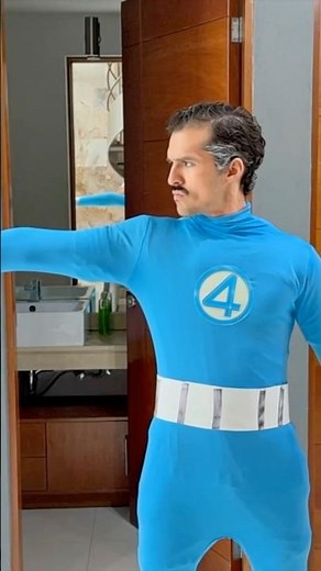El hombre elástico de LOS 4 FANTÁSTICOS 😱🔥 #los4fantásticos #marvelstudios