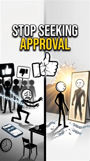 You're Asking the Wrong People for Approval #shorts #Mindset #SelfWorth #Psychology #LifeLessons