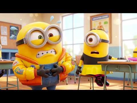 Yellow Meme: Surviving the absolute worst stomach ache in the middle of class! | Minion Animation