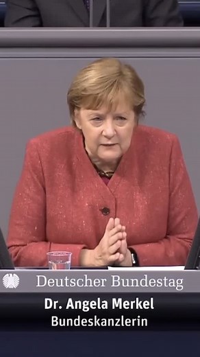Angela Merkel: Emotionale Rede zur Coronavirus-Pandemie