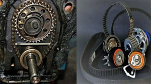 Timing Chain and Timing Belt Problems and Repair Demonstrated by Mechanics