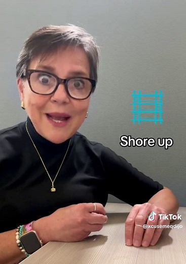 Significado de 'Shore up' en inglés