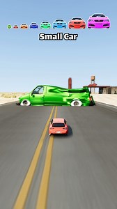 WheelBump | Can a Jelly Van Stop Big And Small Cars? #beamng #beamngdrive #carcrash #crashtest | Instagram