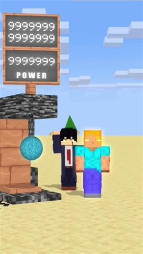 Will You Help Herobrine To Choose And Want To See Their Power? #meme #minecraft #anime