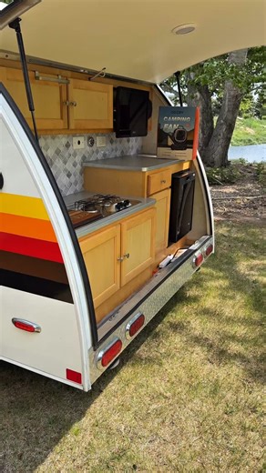 We got this Ogery F11 camping fan for this camping season. It’s going to come in handy! Where should we go camping this year? #camping #tabtrailer #tabcamper #camplife #saskatchewan | Extreme Truck