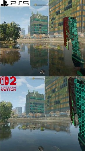PS5 vs Switch 2: Dying Light 2 Graphics Comparison #gaming #dyinglight #ps5 #switch2 #nintendo
