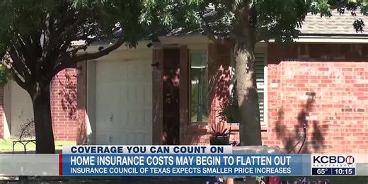 Insurance Council of Texas: Home premiums may start leveling off