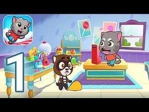 Talking Tom Candy Run - Gameplay Walkthrough Part 1 - Tom The Runner (iOS, Android)
