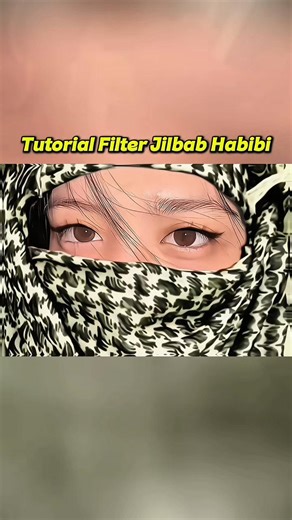 Tutorial Filter Scarf Habibi Mata Viral TikTok & IG