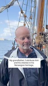 We're celebrating 200 years since the first organized Norwegian immigration to America. 🇳🇴 Kirk joined the Slooper replica journey, experiencing the same waters his ancestors crossed in 1825. Learn more about their voyage and see if your family story connects to these brave 1825 pioneers. Link in the first comment! #Norway #immigration #journey | FamilySearch