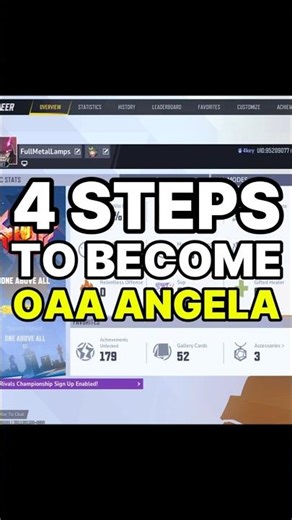 4 Steps To Become A OAA Angela | Marvel Rivals