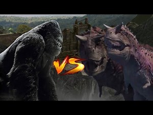 Kong (2005) Vs. Carnotaurs (Disney)