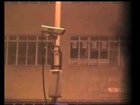 Alien caught on CCTV- News item