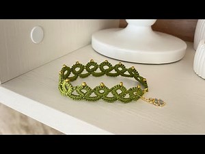 Tatting Technique | Creating a Bracelet