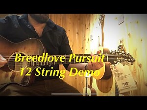 Breedlove Pursuit Exotic 12 String Demo