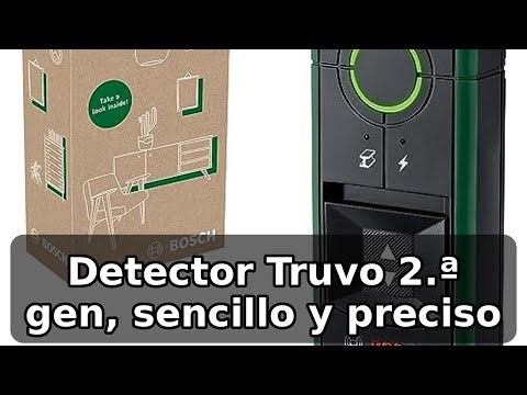 Review completa de Bosch Truvo 2.ª gen: deteccion de cables y metales