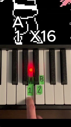 Undertale - Grab The Knife (Battle) Piano Tutorial #shorts #pianotutorial #undertale #easypiano