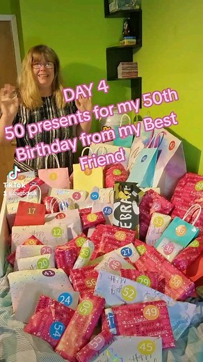 DAY 4 of 50 presents for my 50th 🥳 #50for50♥️ #50th #birthday #presents #surprise #gift #giftideas #fyp #foryou | Hug Box