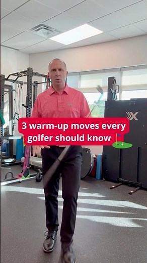 Fall golf warm-up exercises ⛳️ 3 moves you need to know. #GolfExercises #GolfTips #InjuryPrevention