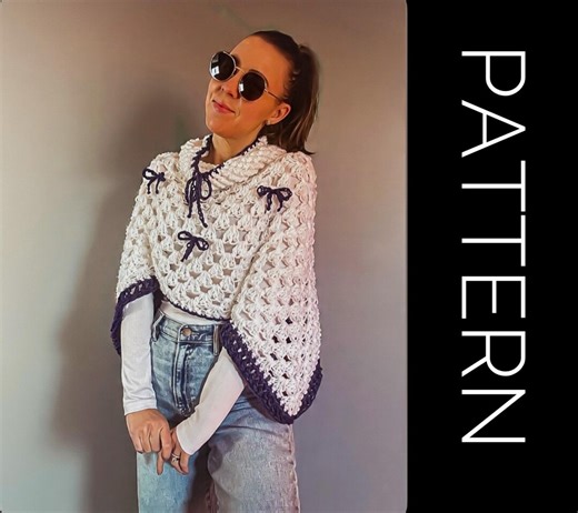 Crochet Capelet Crochet Pattern - Etsy UK